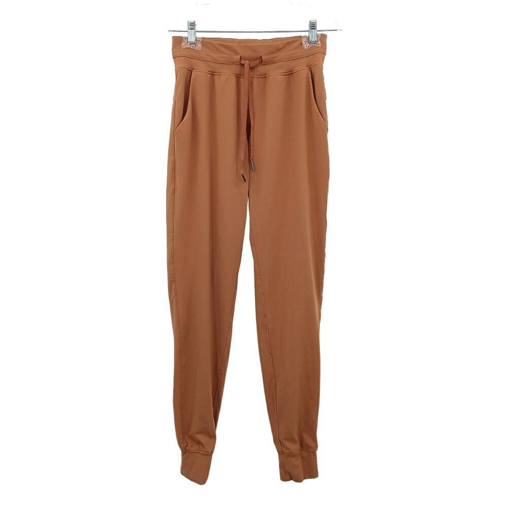 ZYIA Brown Joggers with Drawstring Waist